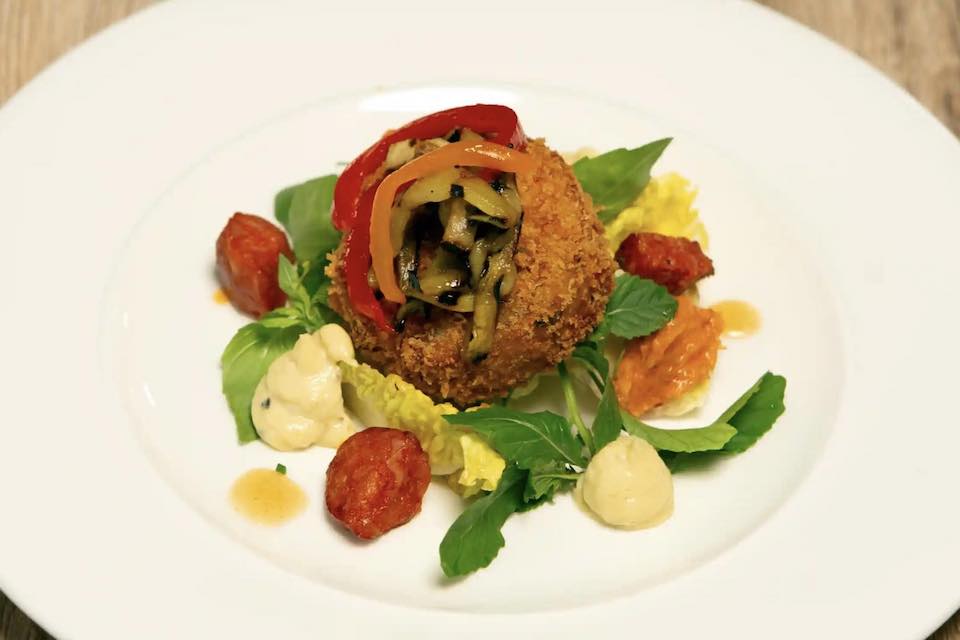 Paradise Cafe tuna fishcake