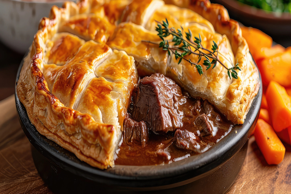 Beef Flank Pie at The Weston - Things to do in Yorkshire this weekend