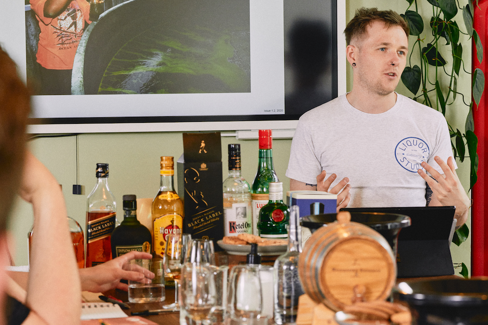 Rum classes at Liquor Studio Leeds - interactive and guided tasting sessions