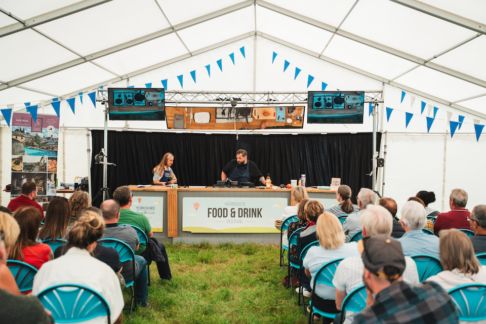 Harrogate Food and Drink Festival - live chef demos