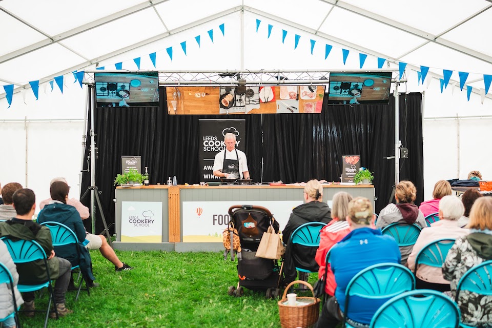 Riverside Food Festival chef demonstration