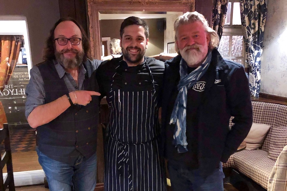fish and forest with hairy bikers