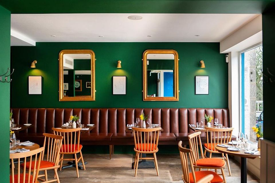 Bavette Leeds - restaurant interior and tables