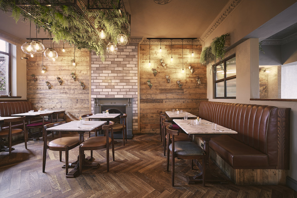 Three's A Crowd Harrogate Review - restaurant interior