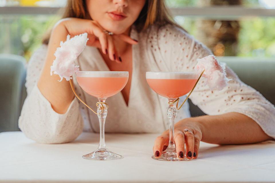 San Carlo Rosa cocktails