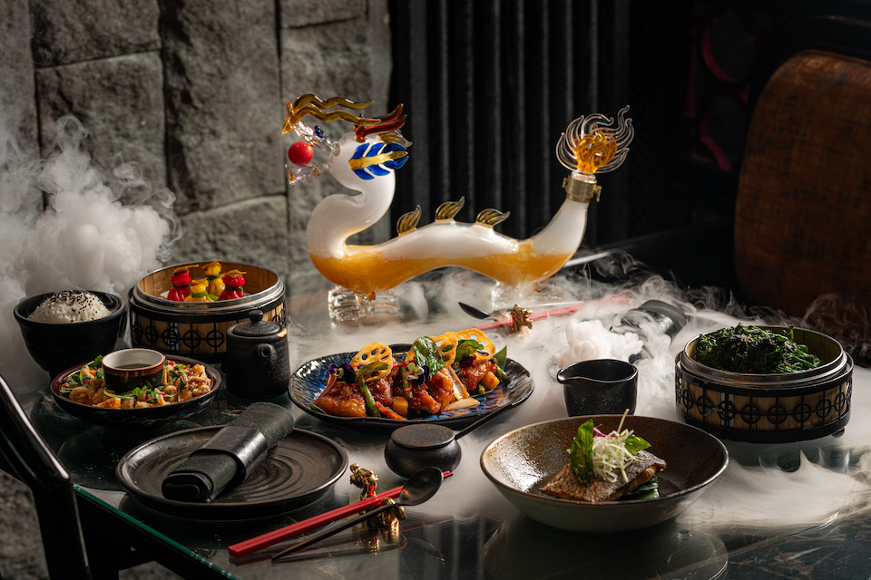 Tattu Leeds Golden Celestial Dragon menu