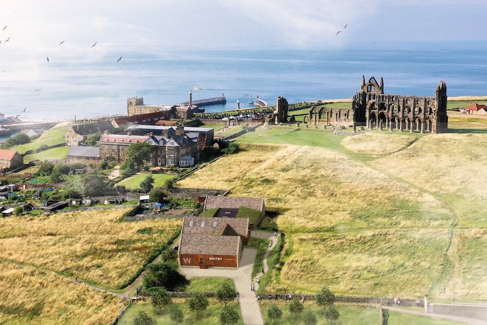 Whitby Gin Distillery Barn View