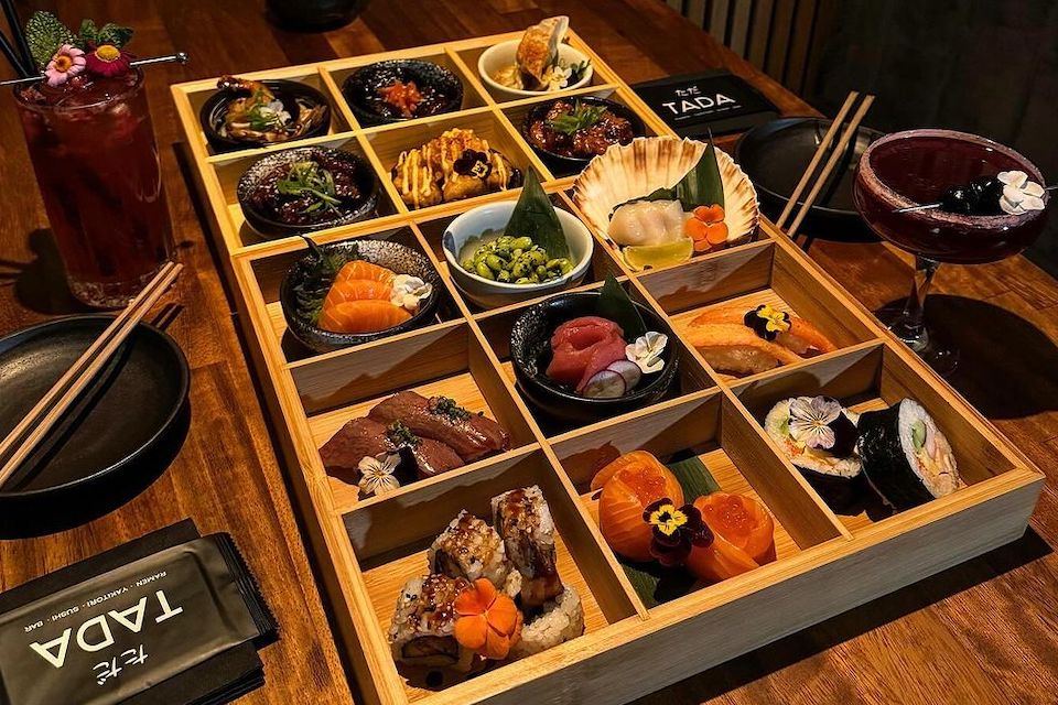 Sushi in Leeds - Tada sushi bento box