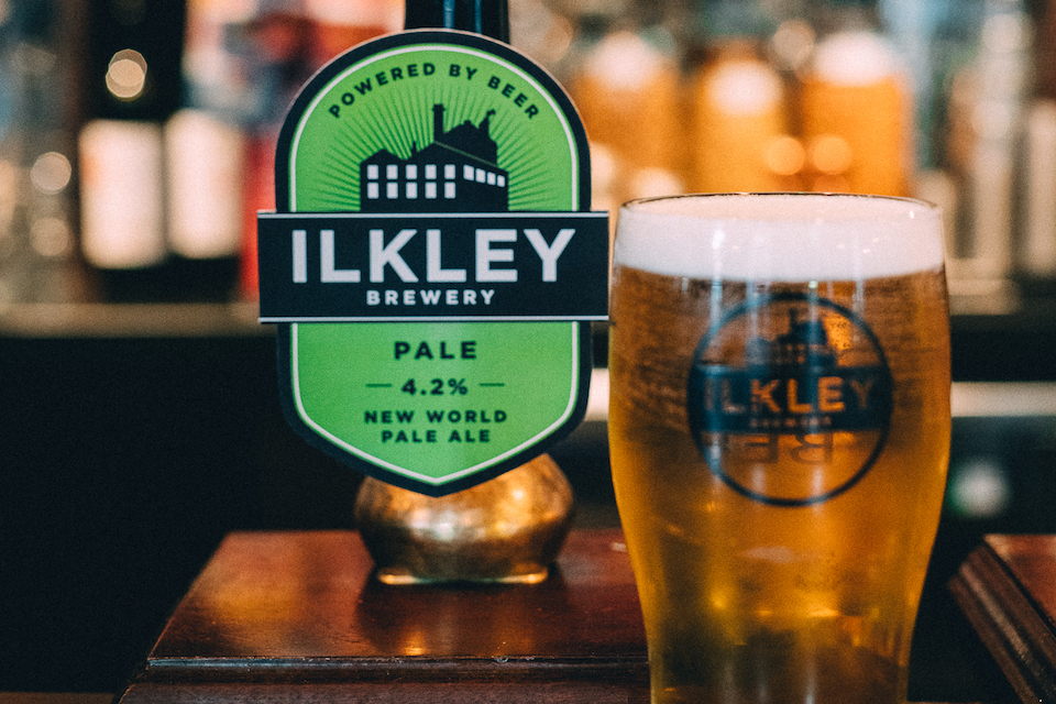Ilklery Brewery pale ale