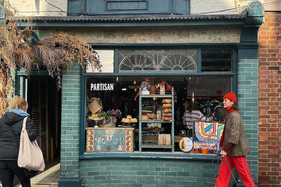 Partisan exterior - brunch in York