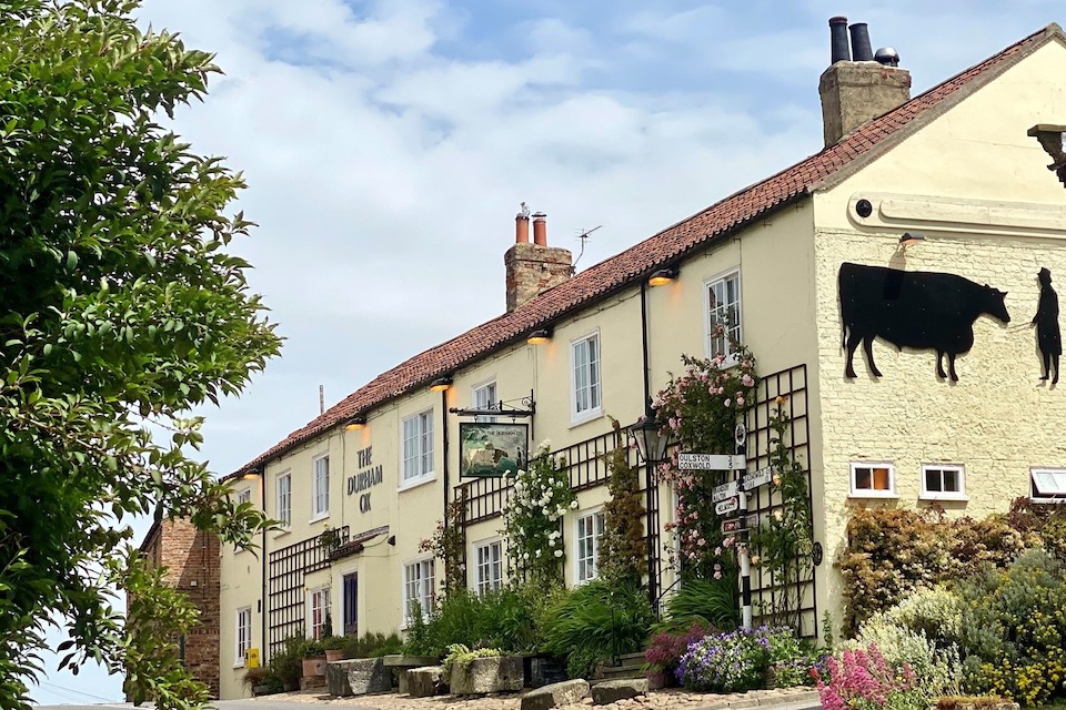 The Durham Ox exterior - pubs with rooms Yorkshire