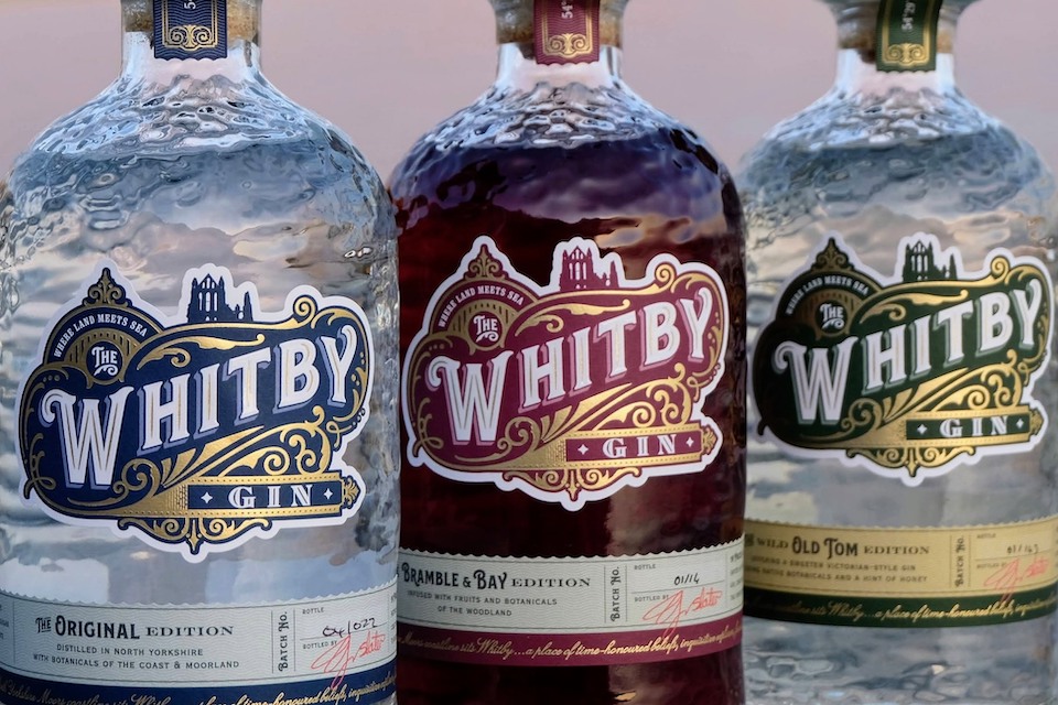 Whitby Gin selection