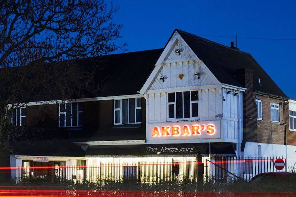 Akbars Restaurant exterior