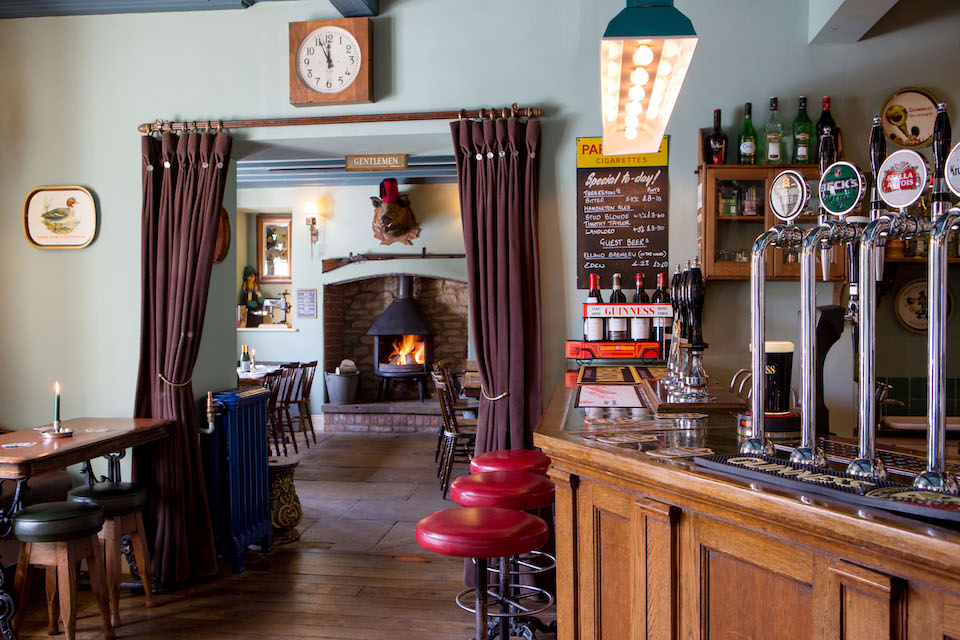 The Grapes Inn slingsby interior - dog-friendly pubs in Yorkshire