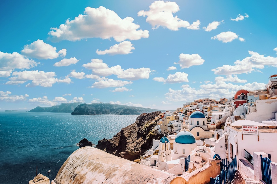 Santorini landscape