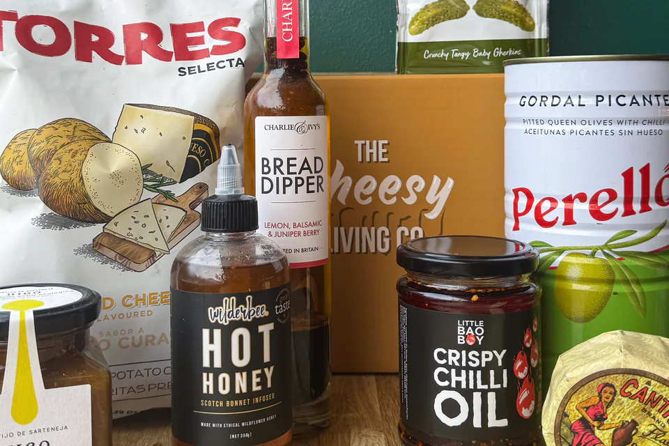 Cheesy living co. oils and chutneys