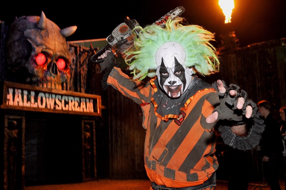 Corny the clown Hallowscream 2025