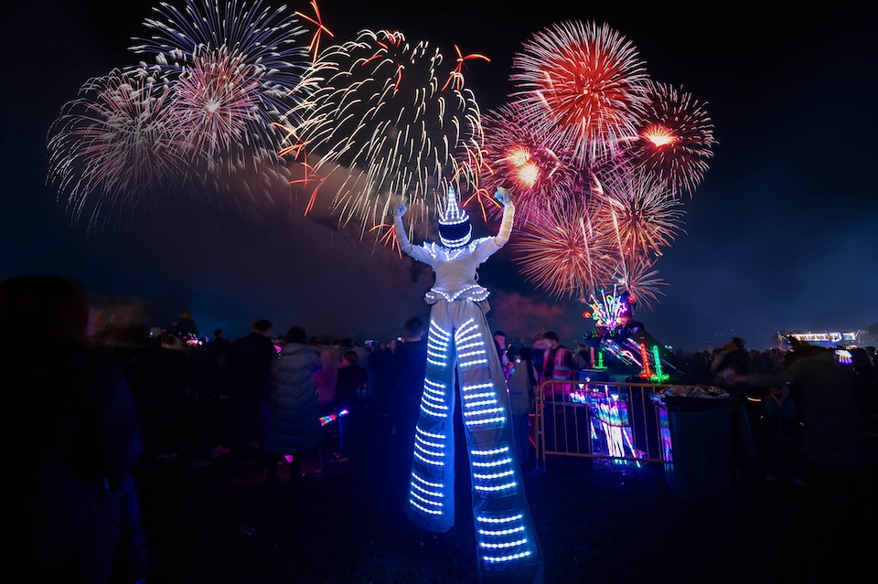 Autumn Lights at Harrogate's Yorkshire showground