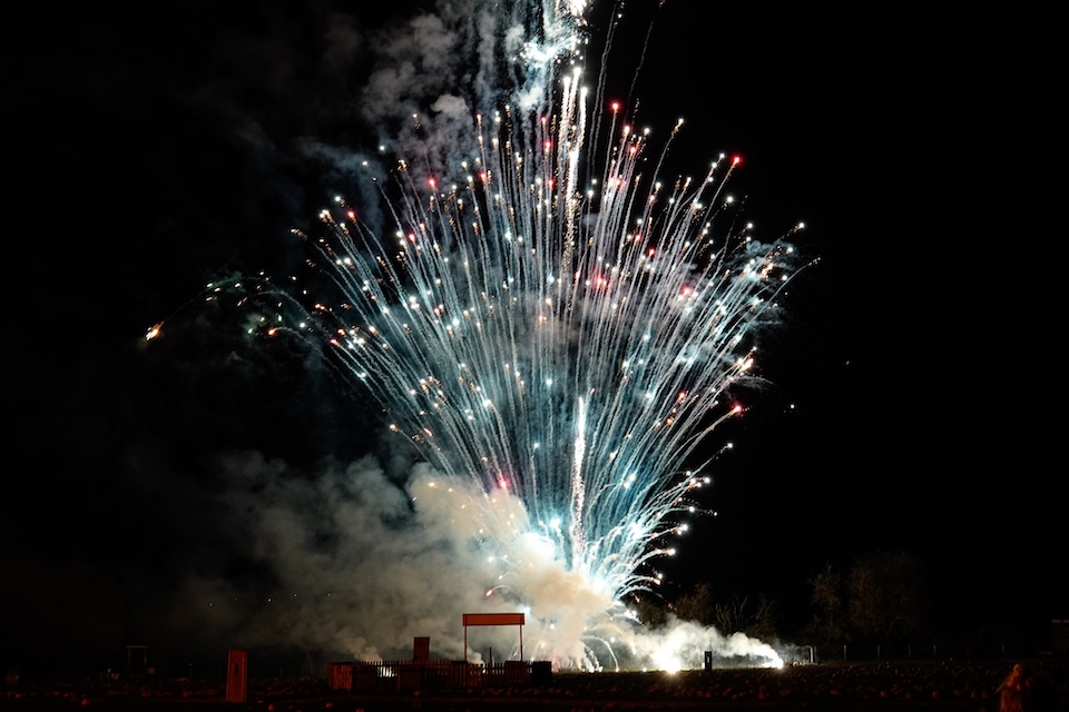 Canon Hall Farm bonfire night event