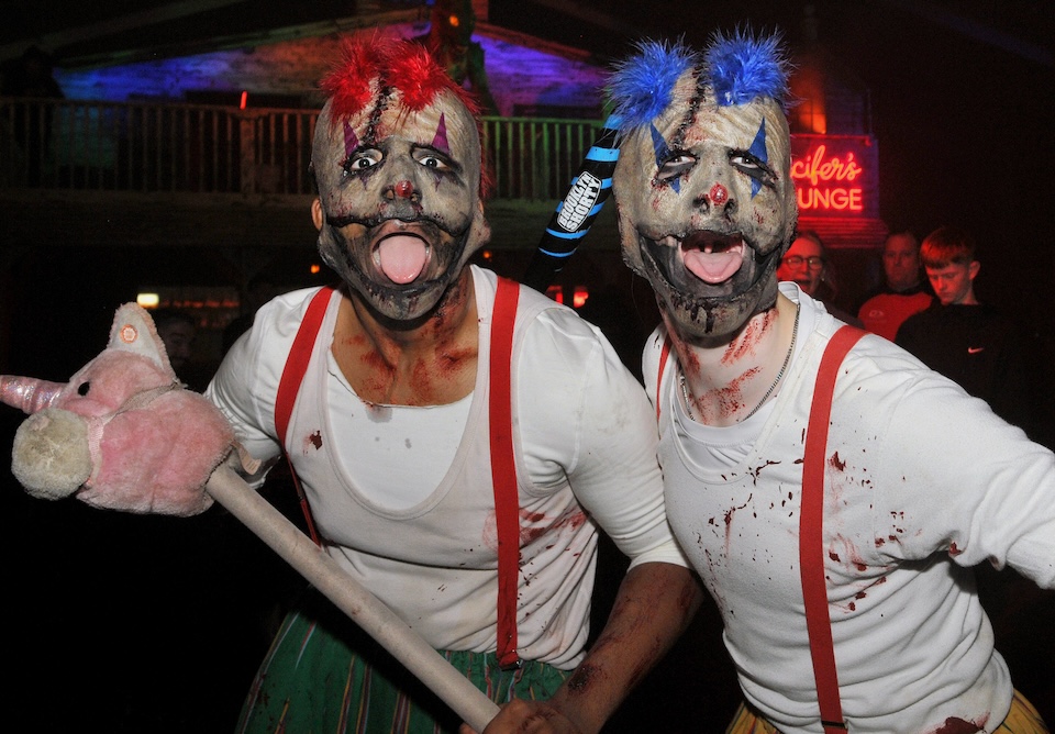 Hallowscream clowns 2025